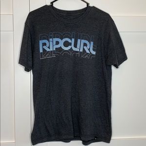 Rip Curl gray logo t-shirt